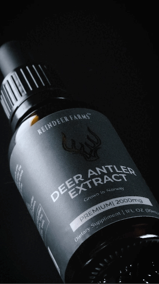 Premium Reindeer Antler Extract - Reindeer Farms Deer Antler Velvet Extract