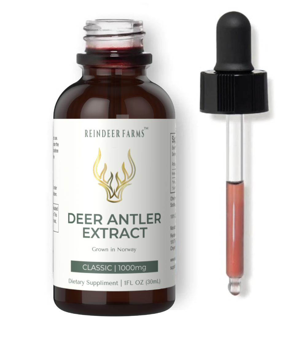 Classic Reindeer Antler Extract - Reindeer Farms Deer Antler Velvet Extract