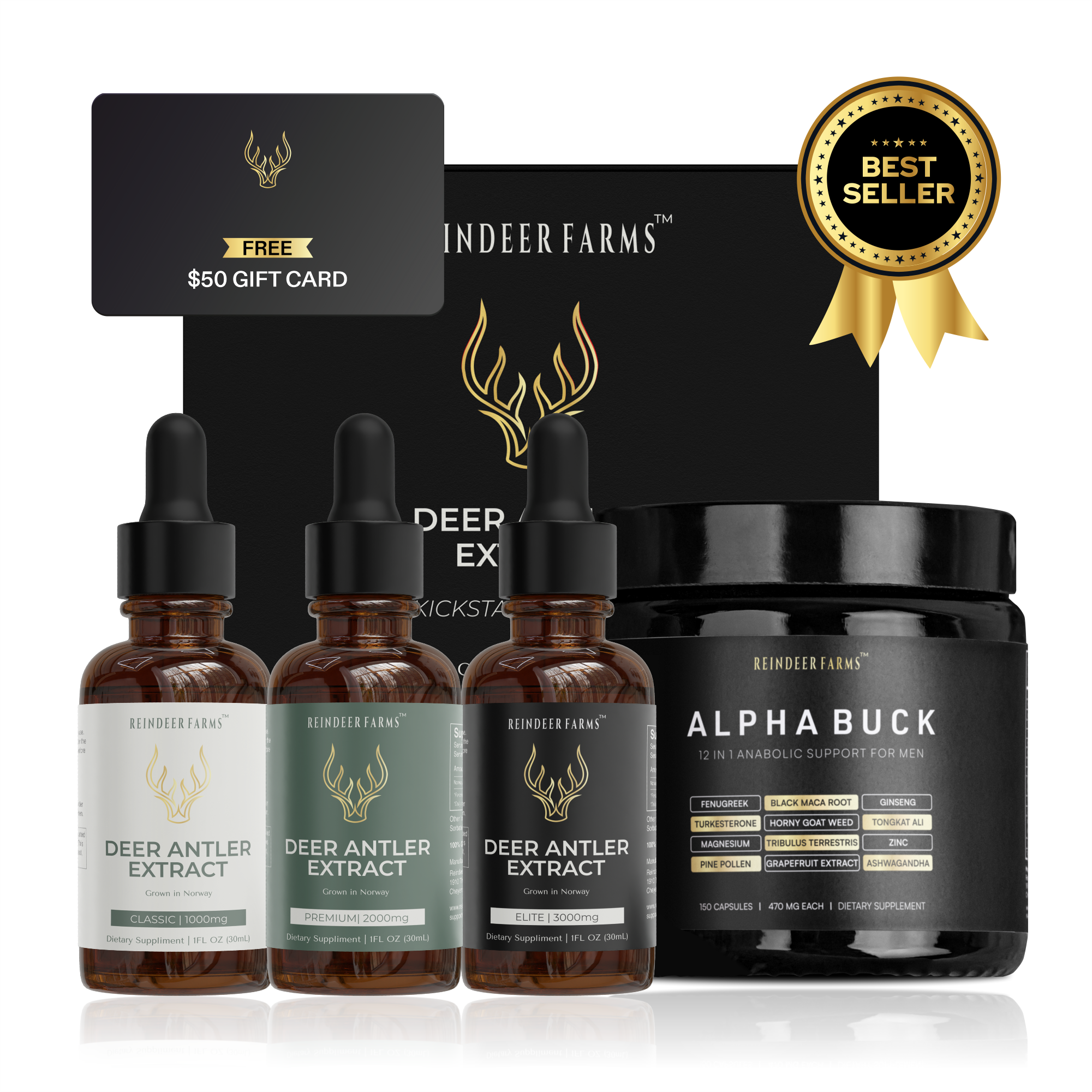 Starter Bundle Reindeer Antler Extract