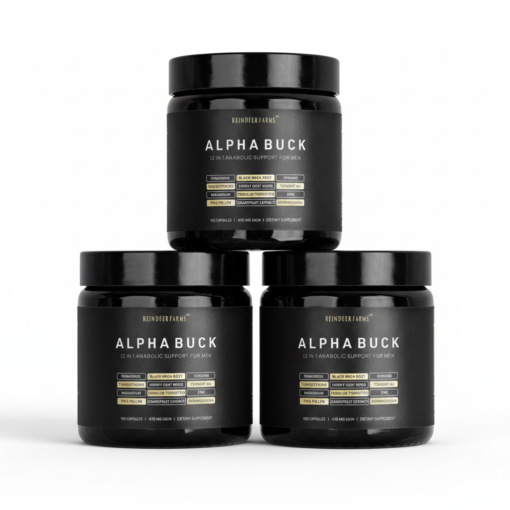 Alpha Buck - Reindeer Farms Deer Antler Velvet Extract