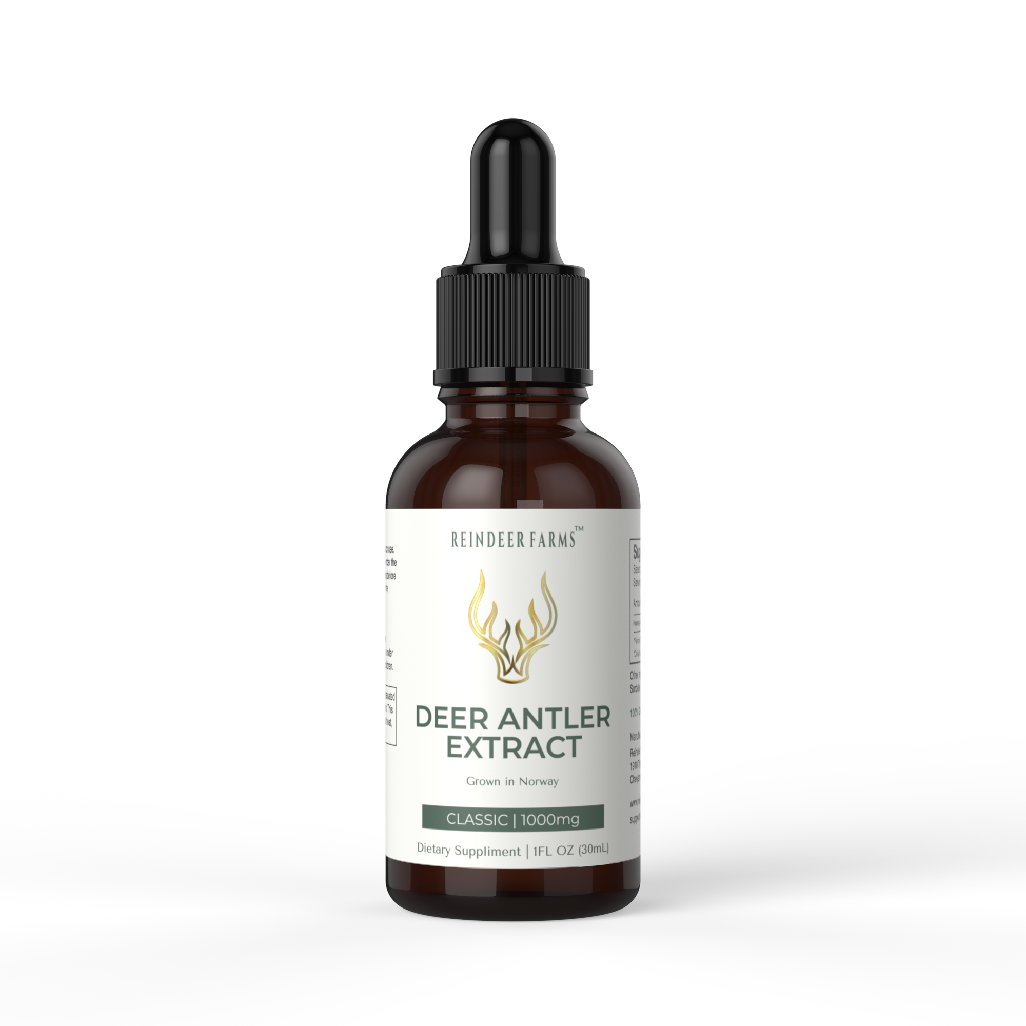 Classic Extracct - Reindeer Farms Deer Antler Velvet Extract